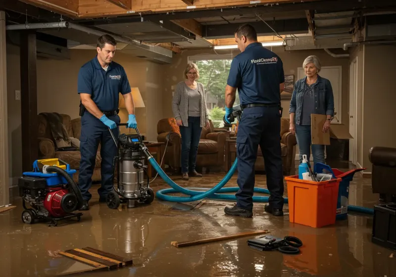 Basement Water Extraction and Removal Techniques process in Saks, AL